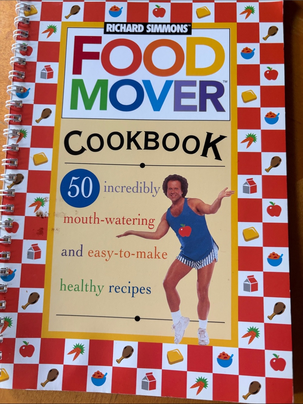 Food Mover Cookbook — Red, Yellow & Green Cover